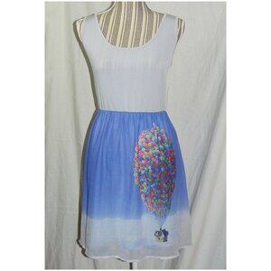 RARE & Hard to Find Disney Bounding Pixar 'Up' dress, sz XL, GUC